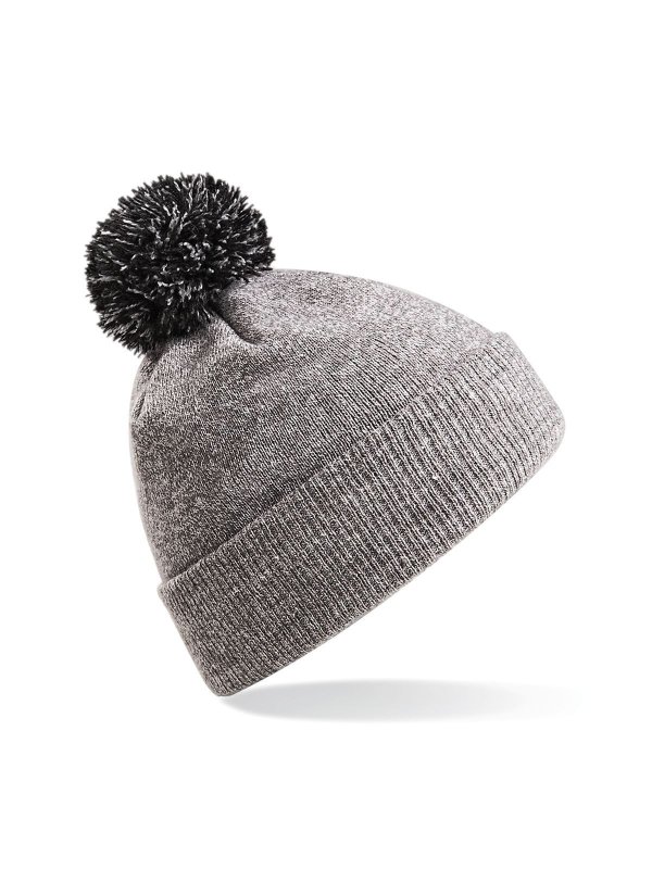 heather grey/black